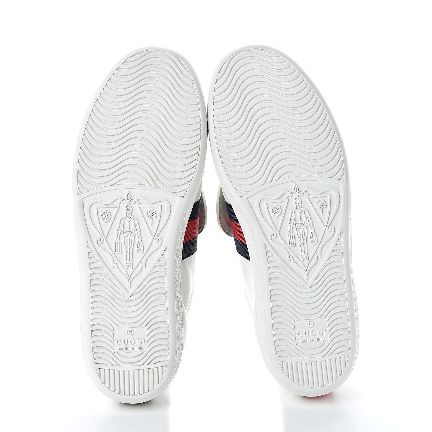 Gucci Calfskin Ayers Crystal Web Pineapple Embroidered Womens New Ace Sneakers 36 White 7 of 12