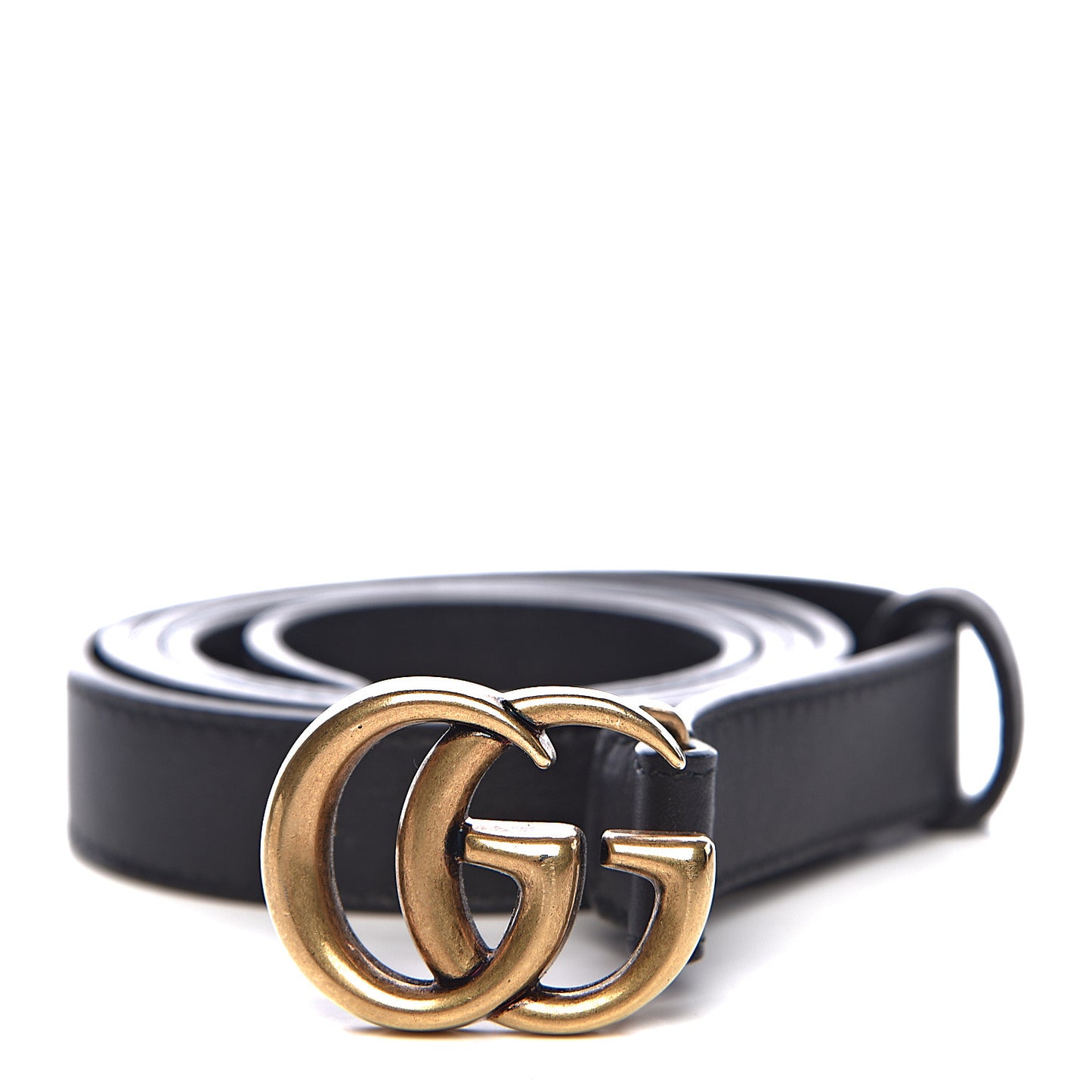 Calfskin Double G 20mm Belt 95 38 Black