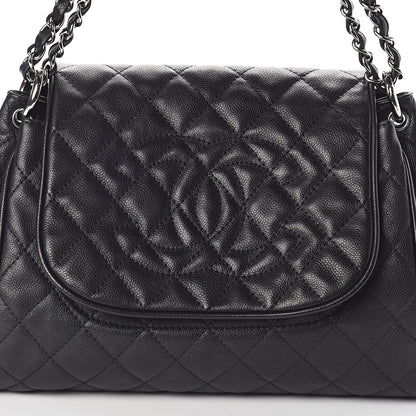 Chanel Caviar Quilted Timeless Accordion Flap Black 8 of 11
