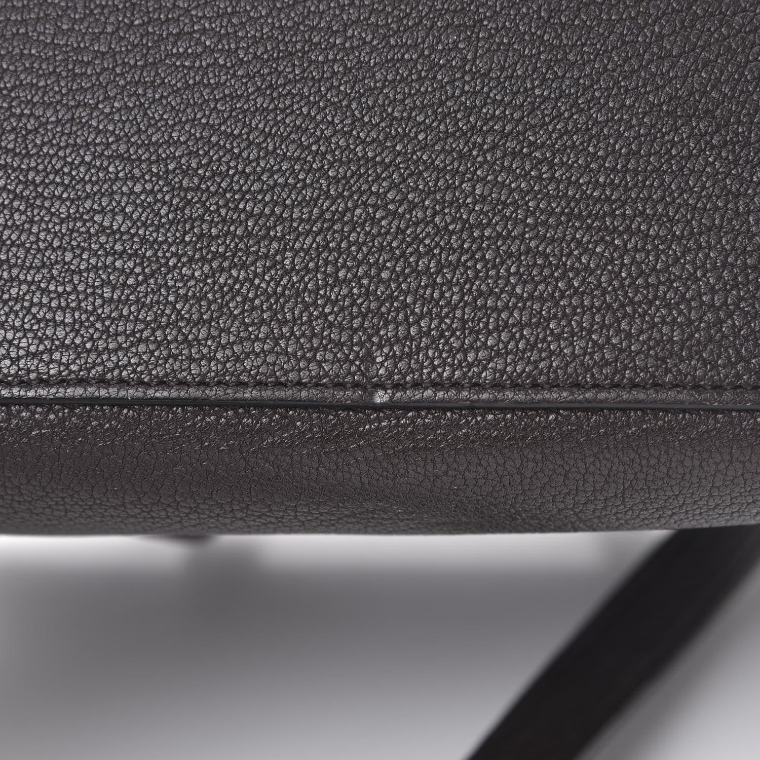 Celine Drummed Calfskin Nano Luggage Brown 18 of 20