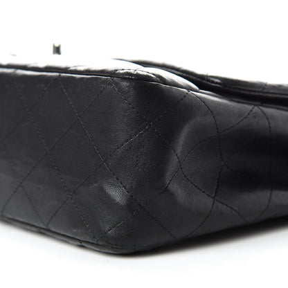Chanel Lambskin Quilted Jumbo Single Flap Black 8 of 12
