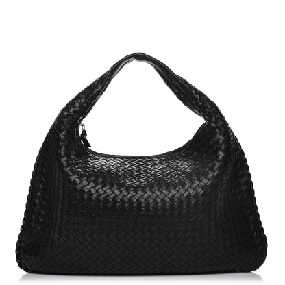 Bottega Veneta Nappa Intrecciato Large Veneta Hobo Nero Black 1 of 9