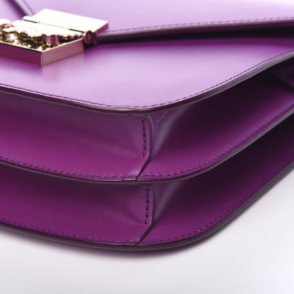 MCM Calfskin Patricia Crossbody Bag Purple 10 of 11