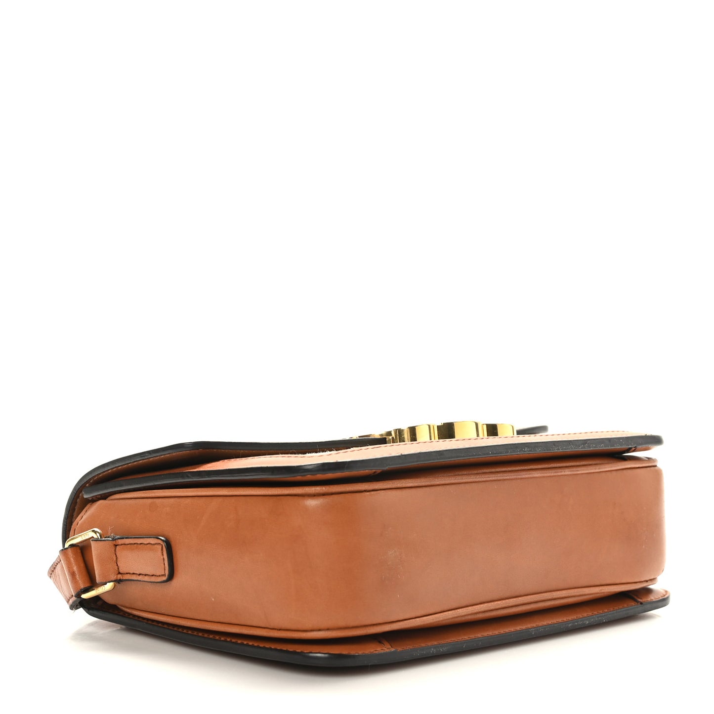 Textile Natural Calfskin Teen Triomphe White Tan