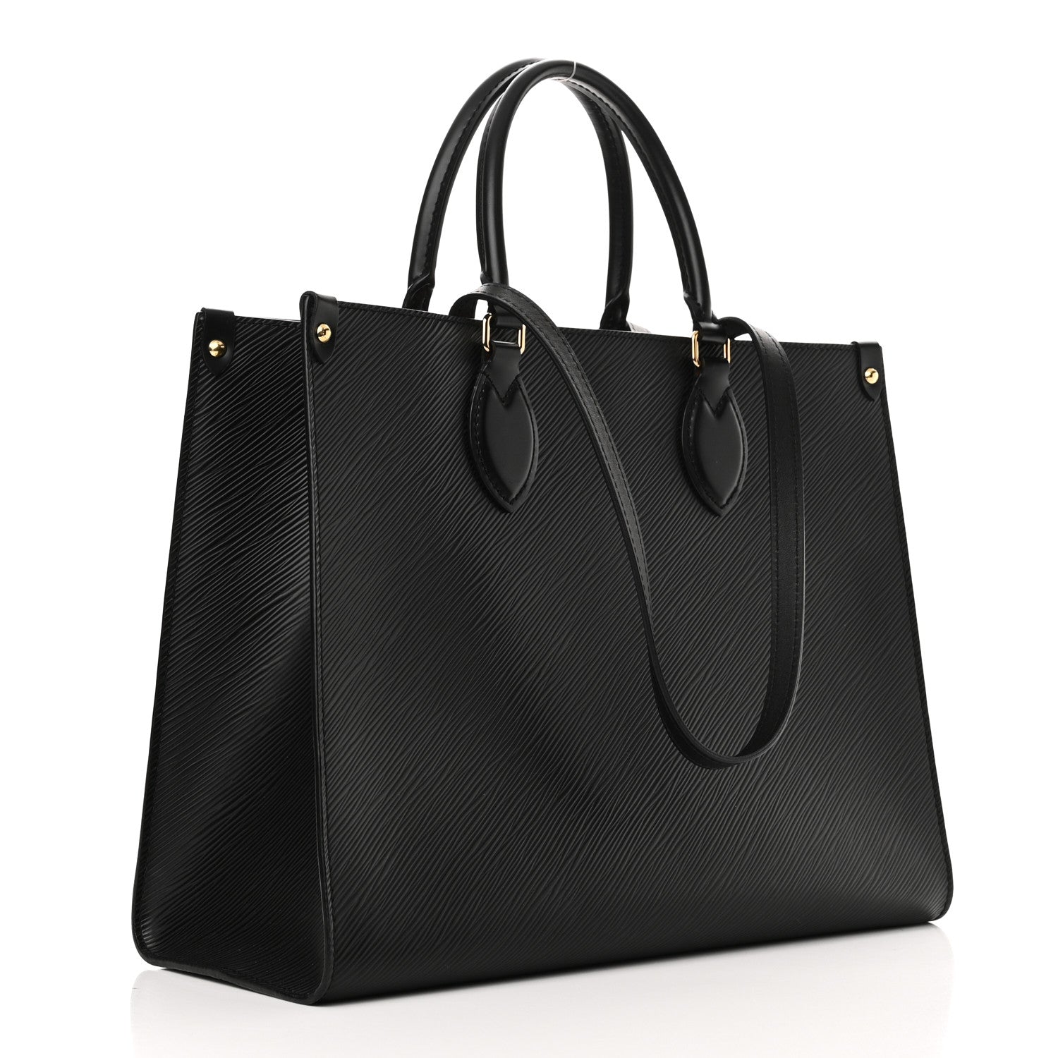 Louis Vuitton Epi Onthego MM Black 3 of 11