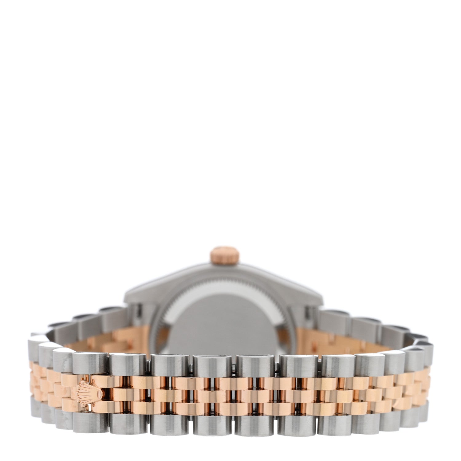 Rolex Stainless Steel 18K Everose Gold Diamond 26mm Oyster Perpetual Datejust Watch Pink 179171 3 of 4