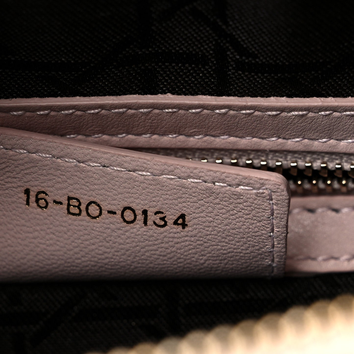 Lambskin Cannage Large Lady Dior Light Pink
