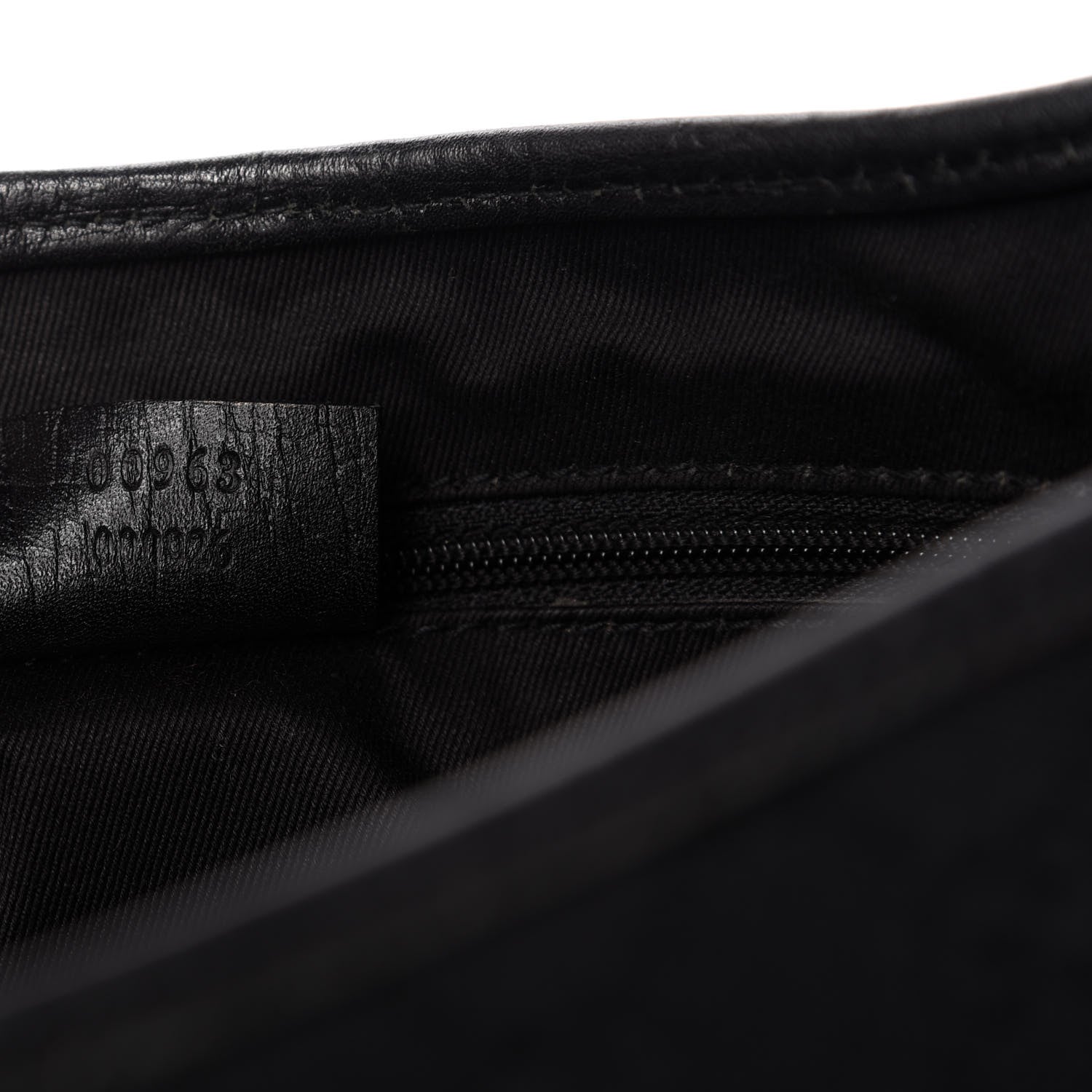Gucci Monogram Small Jackie O Hobo Black 9 of 10