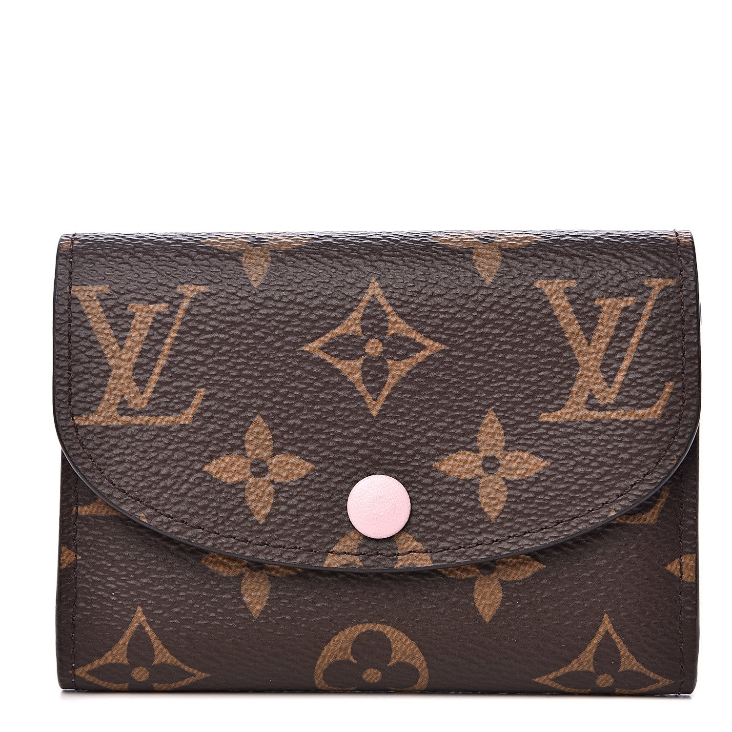 Louis Vuitton Monogram Rosalie Coin Purse Rose Ballerine 1 of 8