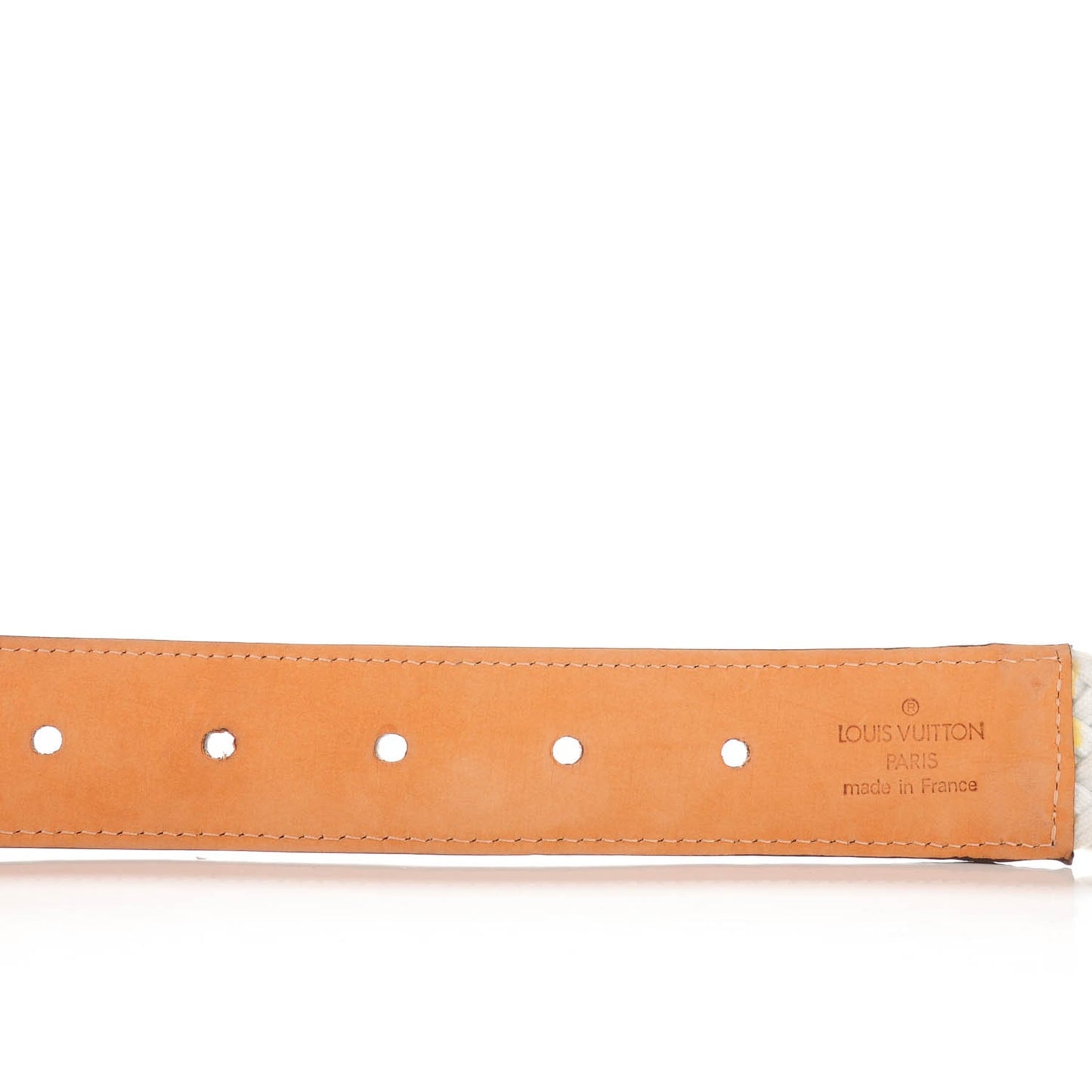 Monogram Woven Belt 80 32