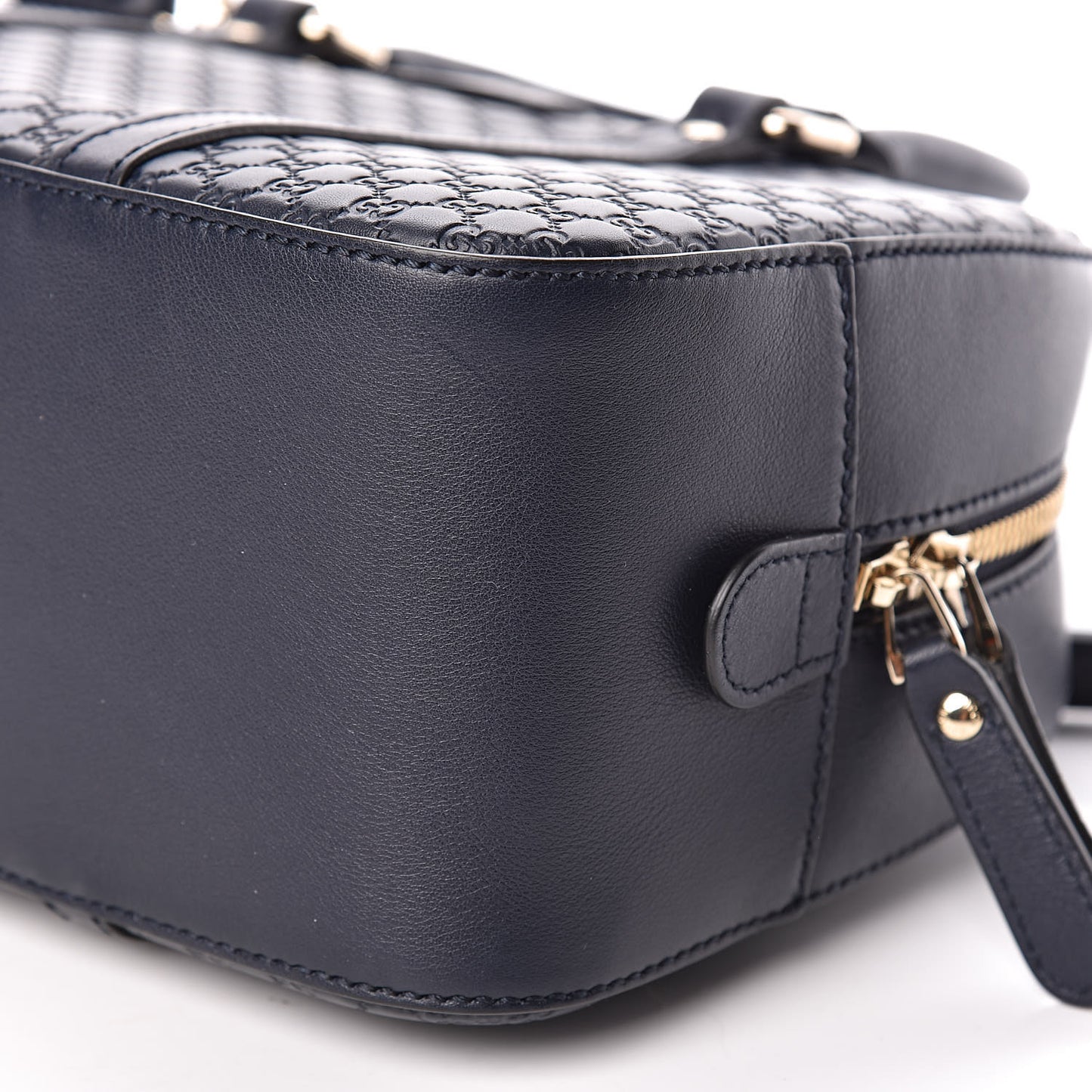 Microguccissima Medium Crossbody Bag Blue