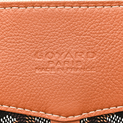 Goyard Goyardine Calfskin Cisalpin Backpack Black Gold 6 of 9