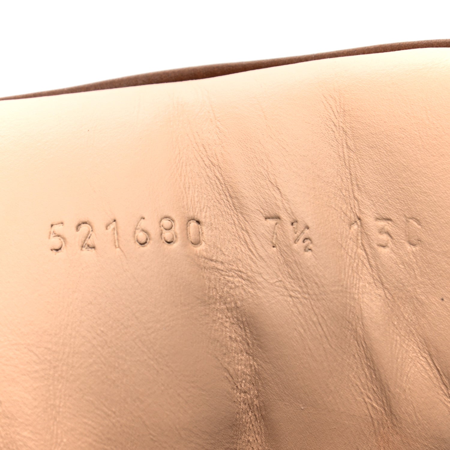 Gucci X SEGA Suede Calfskin GG Monogram Mens Flashtrek Sneakers 7.5 New Cuir Beige Ruggine 8 of 8