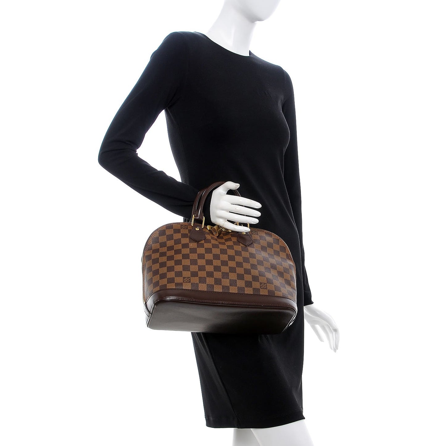 Damier Ebene Alma PM