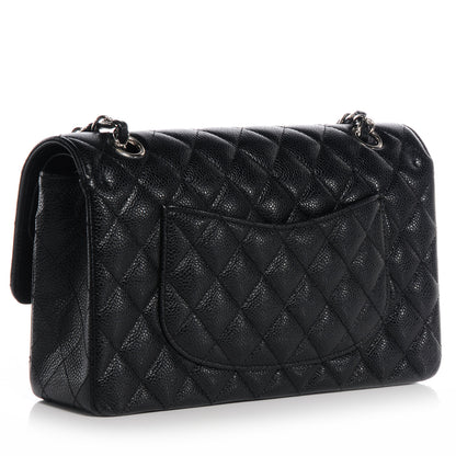 Chanel Caviar Quilted Medium Double Flap Black 3 of 8