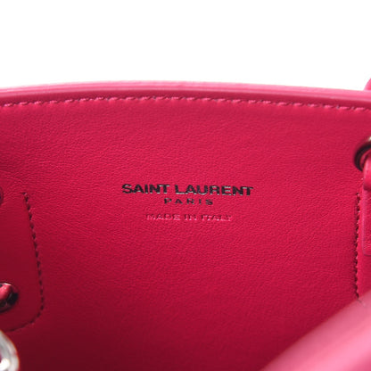 Saint Laurent Calfskin Nano Sac De Jour Bubblegum 7 of 8