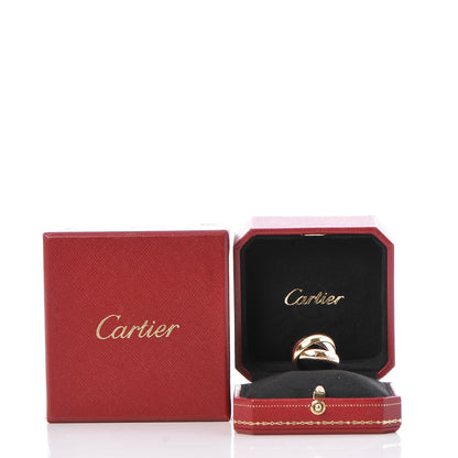 Cartier 18K Pink Yellow White Gold Large Trinity Ring 49 4.75 4 of 4