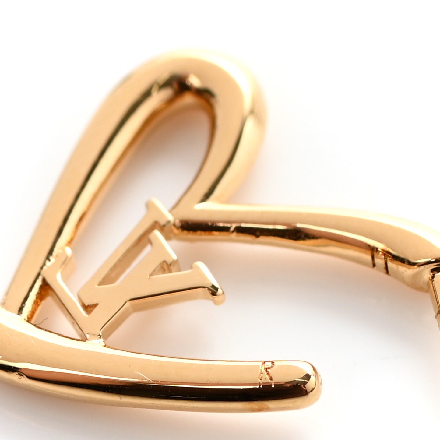 Fall In Love Heart Earrings PM Gold