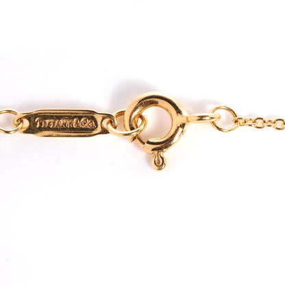 Tiffany 18k Gold Dogwood Flower Pendant Necklace 4 of 6