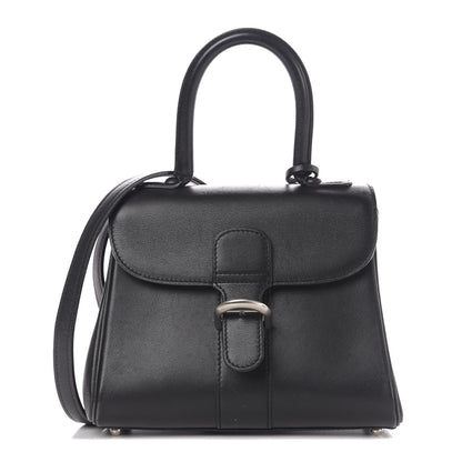 Delvaux Calfskin Mini Brillant Satchel Black 1 of 13