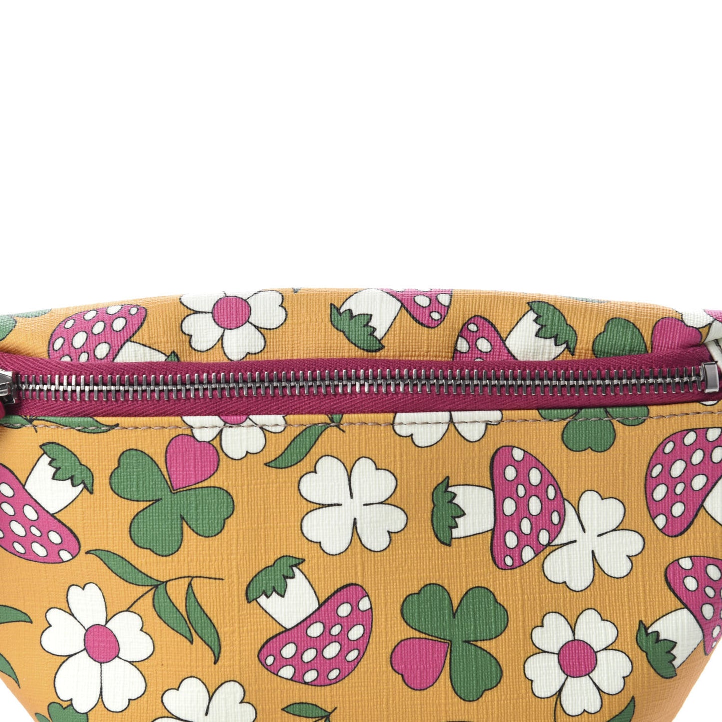 Supreme Childrens Mushroom Print Belt Bag Yellow