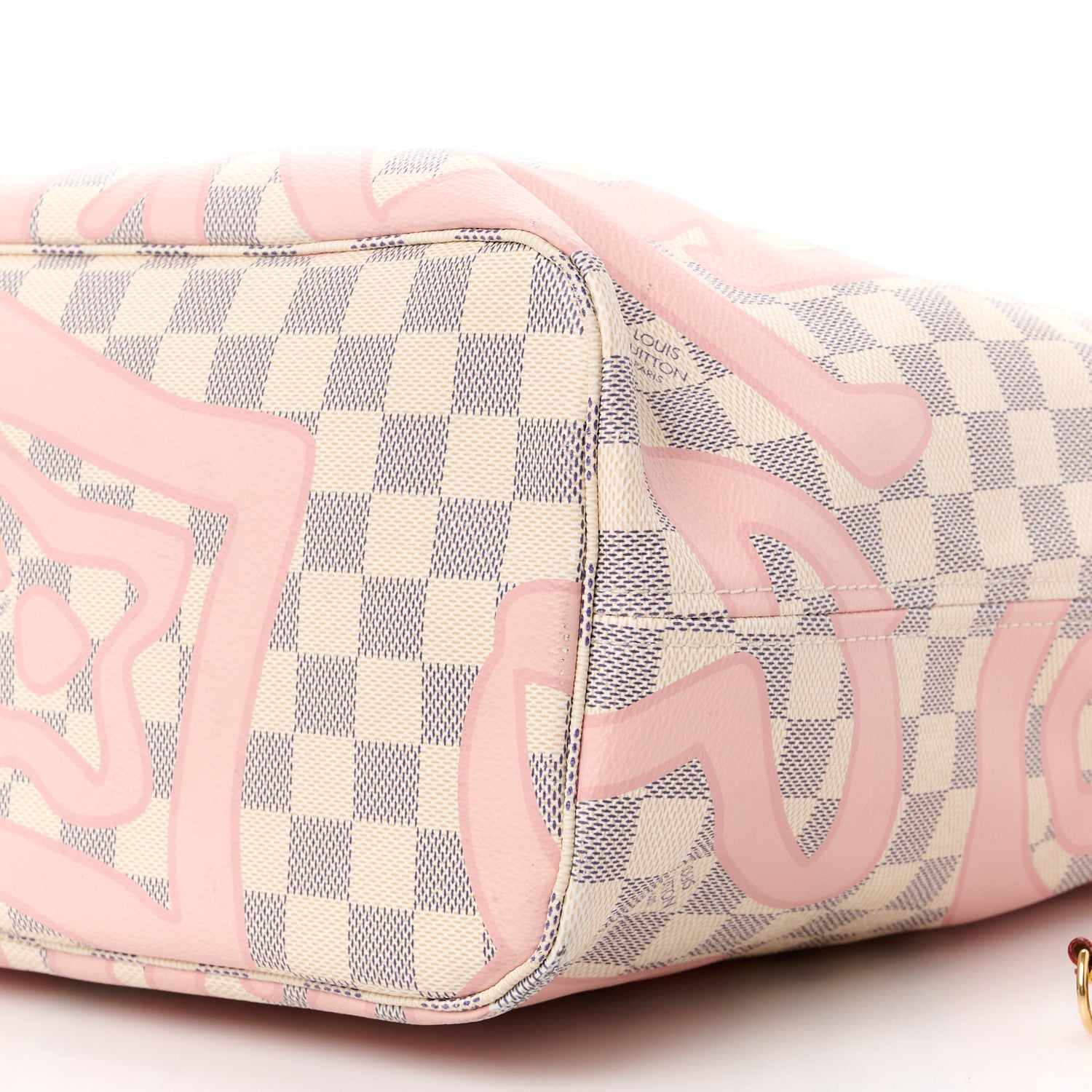 Louis Vuitton Damier Azur Tahitienne Neverfull MM 12 of 14