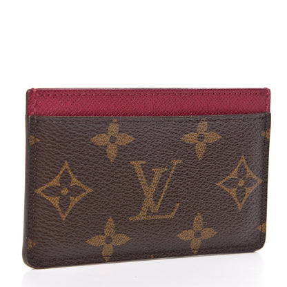 Louis Vuitton Monogram Card Holder Fuchsia 3 of 8