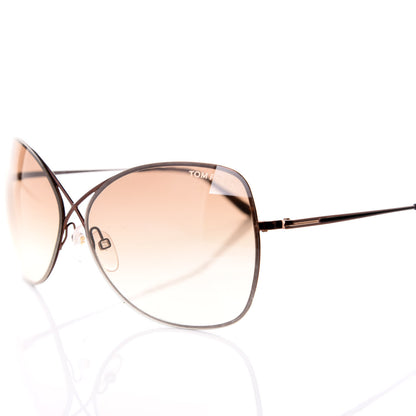 Tom Ford Colette Butterfly Sunglasses TF250 Brown 7 of 8