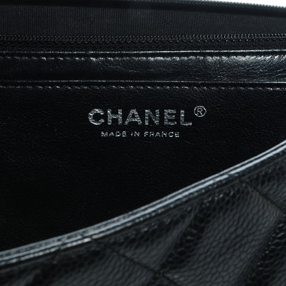 Chanel Caviar Jumbo Single Flap Black 6 of 8