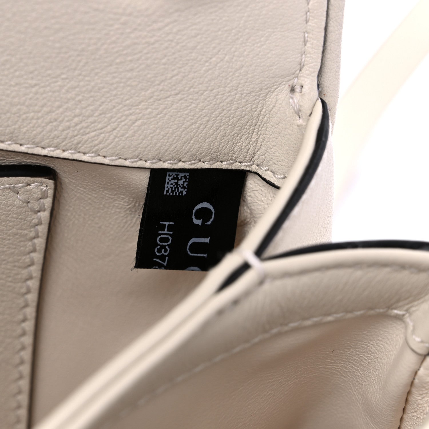 Gucci Roxy Calfskin Web Mini Blondie Shoulder Bag White 6 of 6