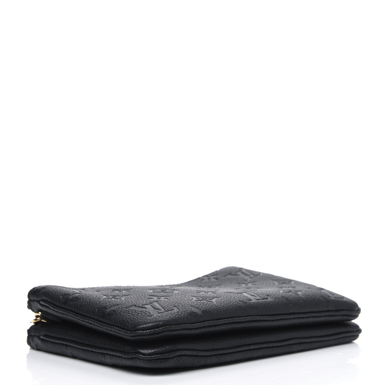 Louis Vuitton Empreinte Double Zip Pochette Black 3 of 4
