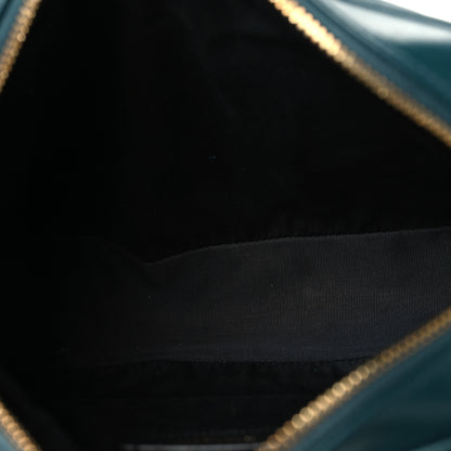 Saint Laurent Calfskin Matelasse Monogram Lou Camera Bag Sea Turquoise 5 of 11