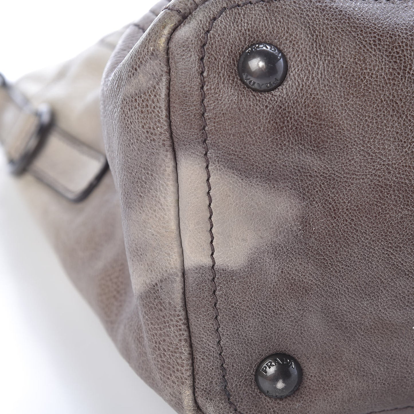 Glace Calfskin Extra Wide Tote Ghiaccio Sfumato