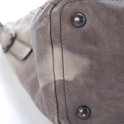 Prada Glace Calfskin Extra Wide Tote Ghiaccio Sfumato 14 of 19