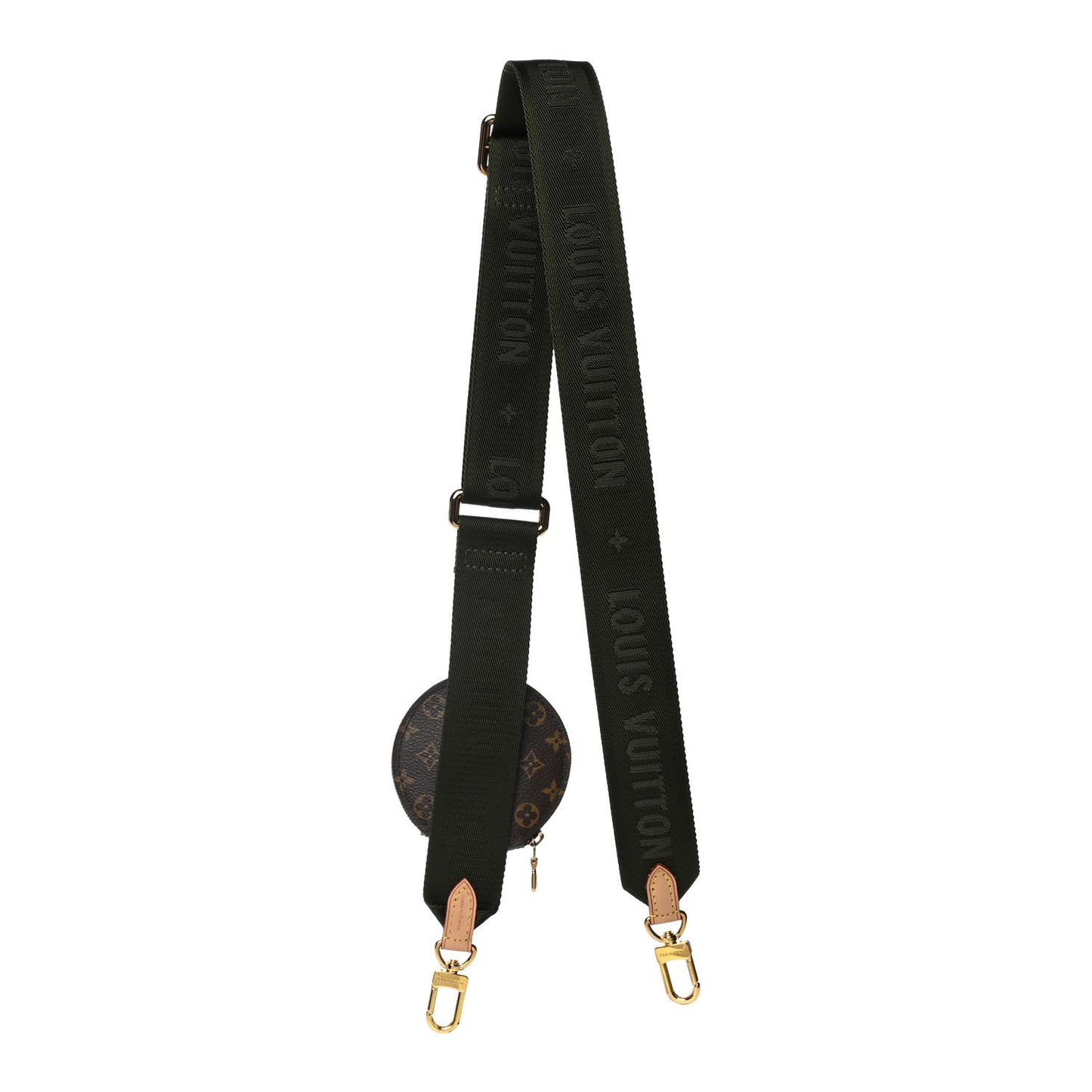 Monogram Multi Pochette Accessories Bandouliere Shoulder Strap Kaki