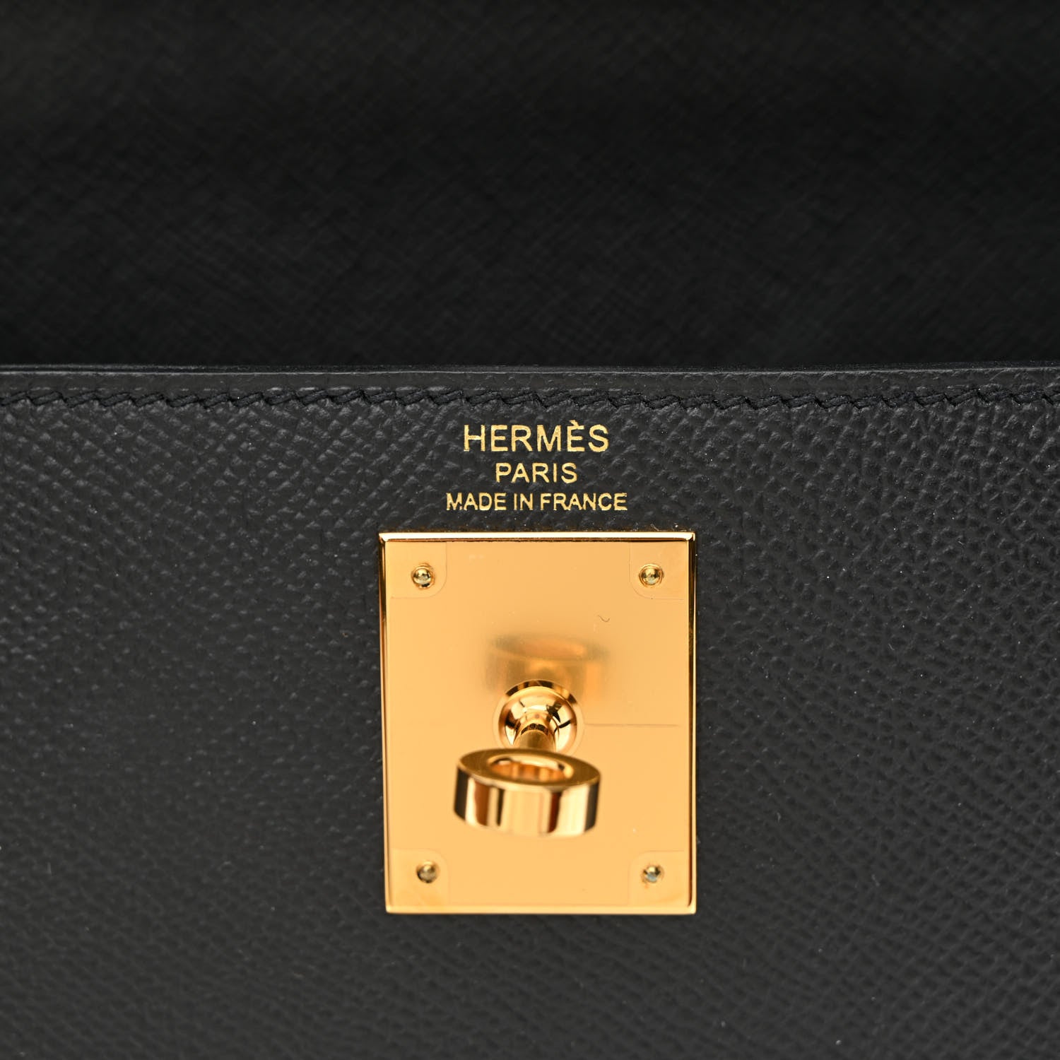 Hermes Epsom Kelly Sellier 28 Black 6 of 13