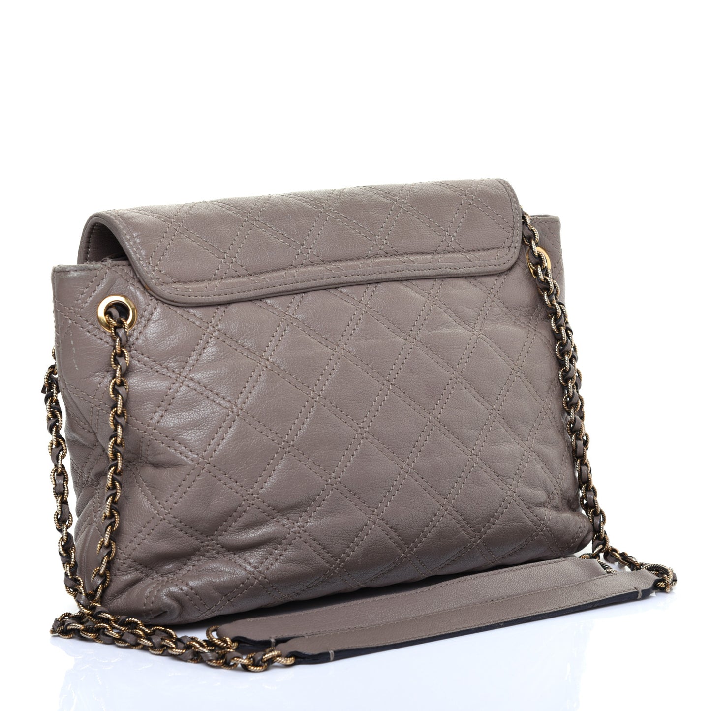 Calfskin Quilted Flap Bag
