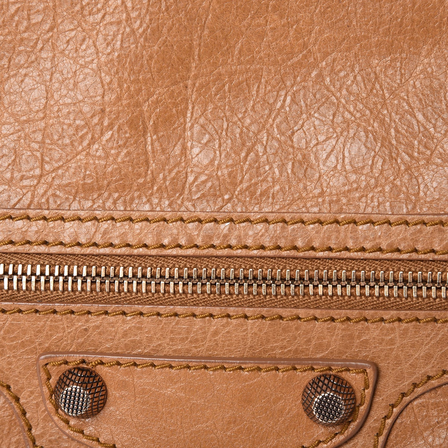 Agneau Giant 12 Rose Gold Hardware Neo Folk Messenger Cumin