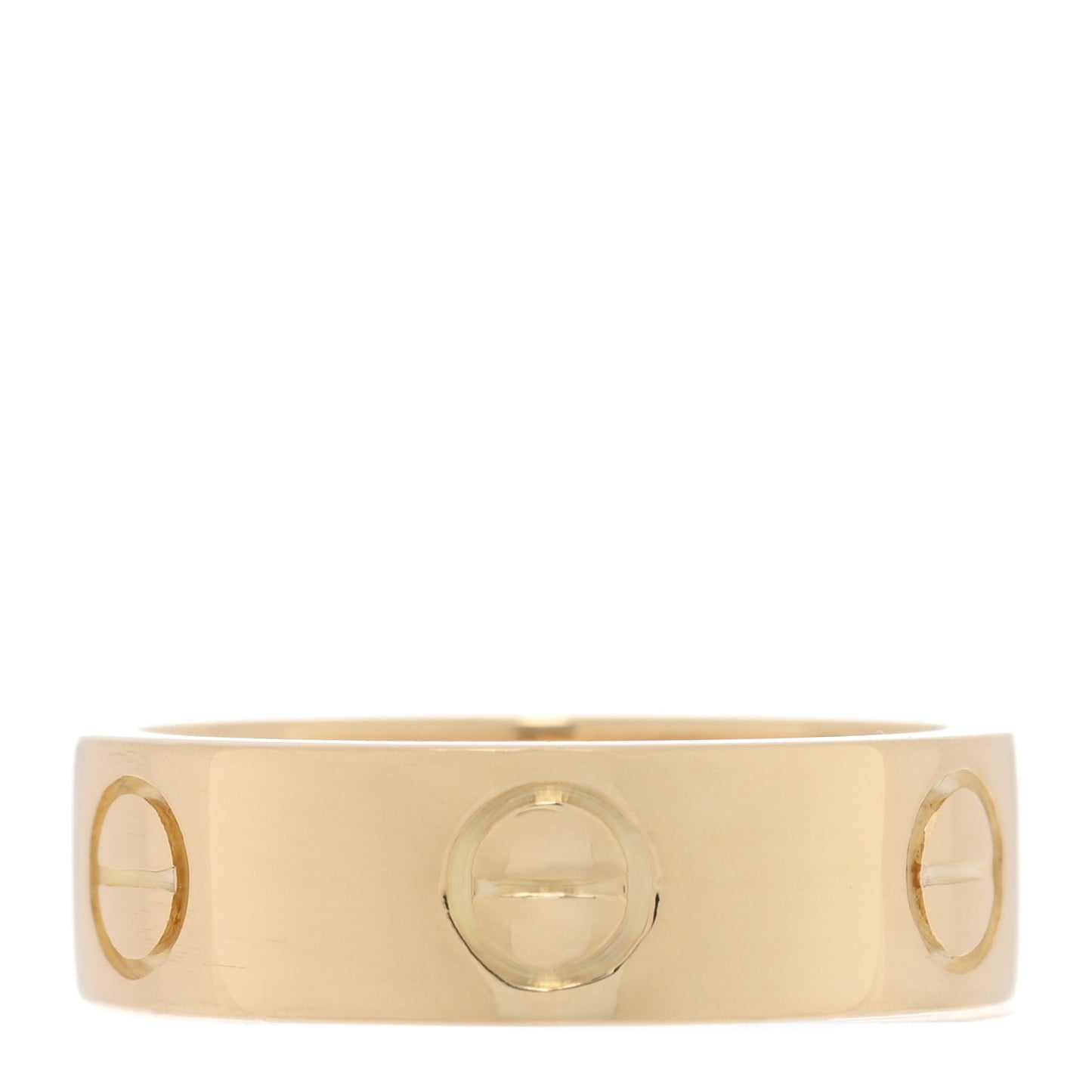 18K Yellow Gold 5.5mm LOVE Ring 49 4.75
