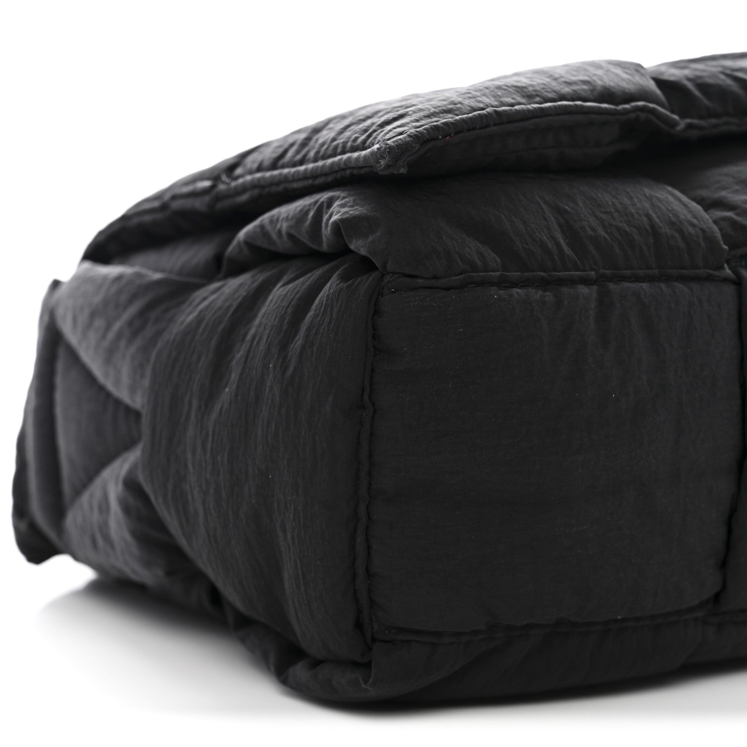 Bottega Veneta Nylon Intrecciato Padded Tech Cassette Bag Black 10 of 12