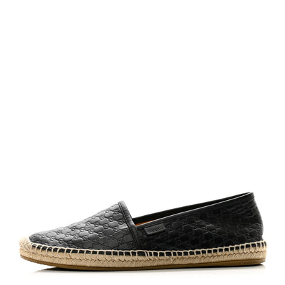 Gucci Microguccissima Signature Espadrilles 38 Black 1 of 11