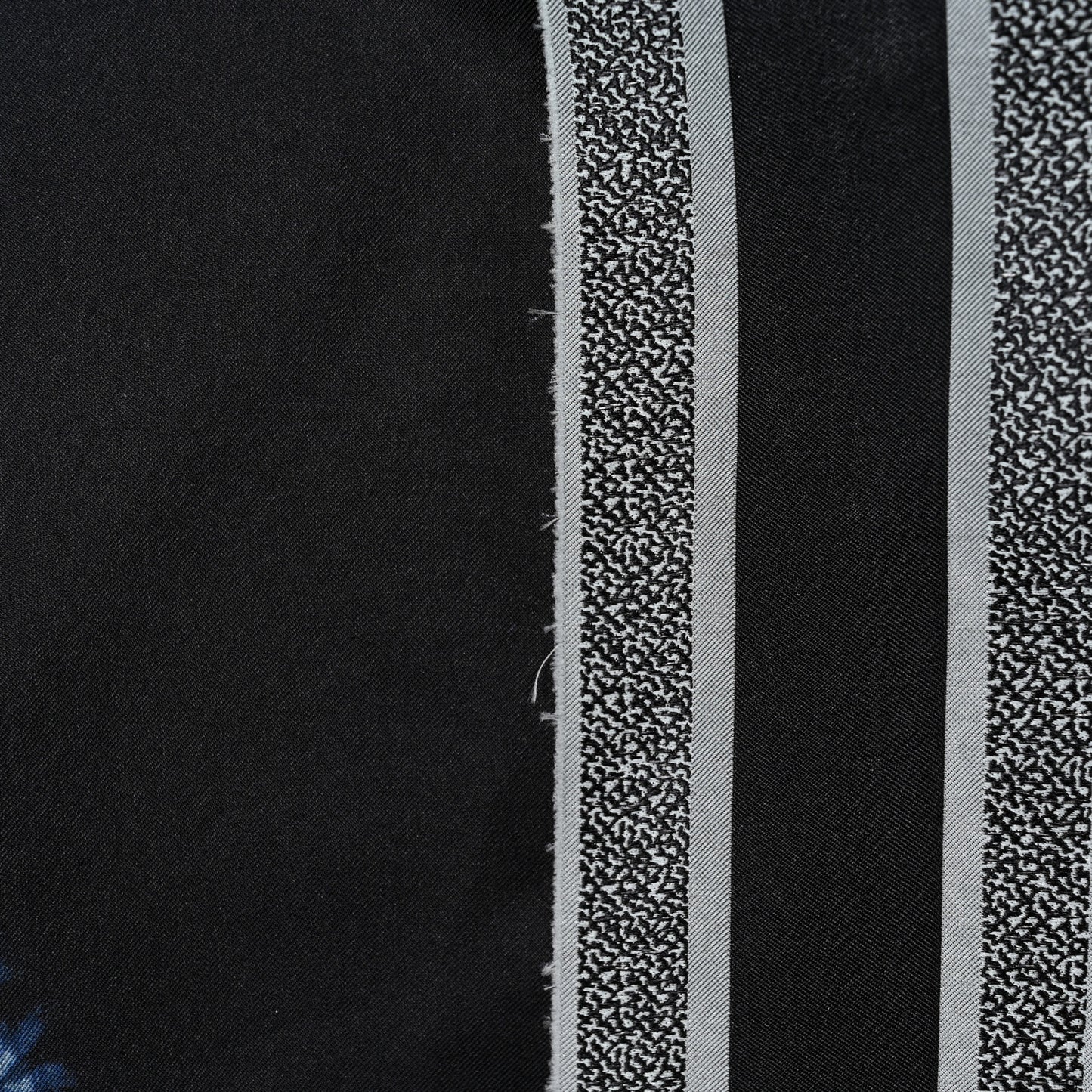 Silk Tie Dior Square Scarf Blue