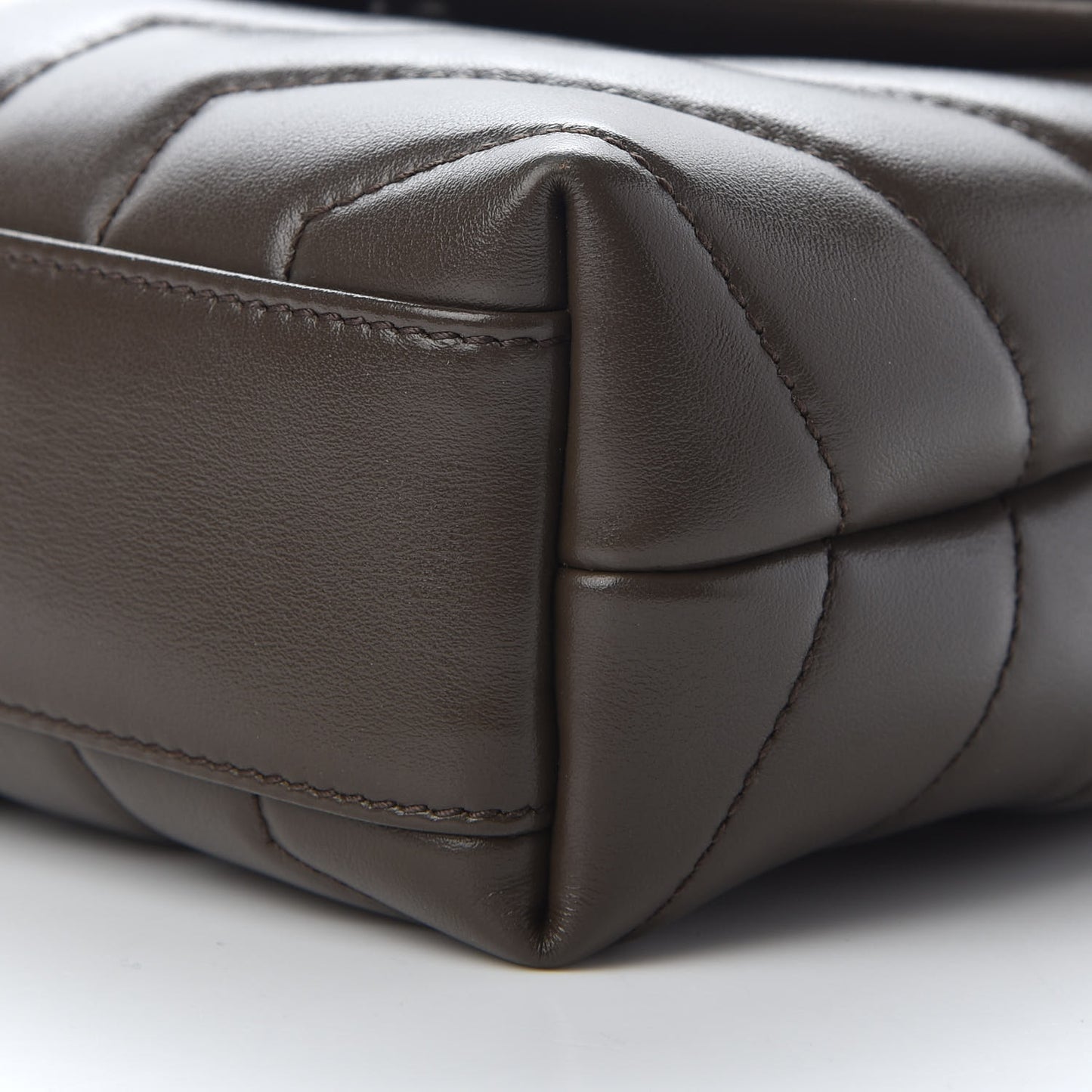 Calfskin Y Quilted Monogram Toy Loulou Crossbody Bag Earth