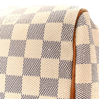 Louis Vuitton LOUIS VUITTON Damier Azur Speedy 30 23 of 25