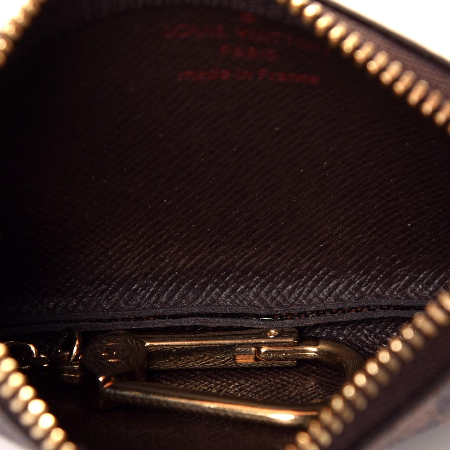 Damier Ebene Key Pouch