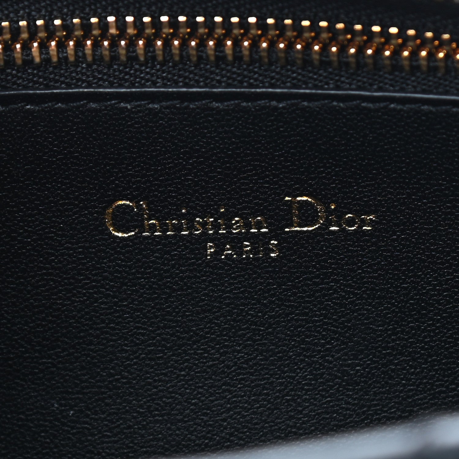 Christian Dior Supple Calfskin Caro Double Pouch Black 7 of 9