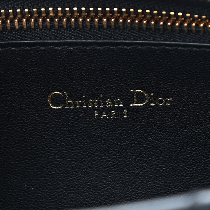 Christian Dior Supple Calfskin Caro Double Pouch Black 7 of 9