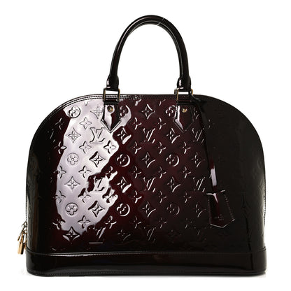 Louis Vuitton Vernis Alma GM Amarante 8 of 13