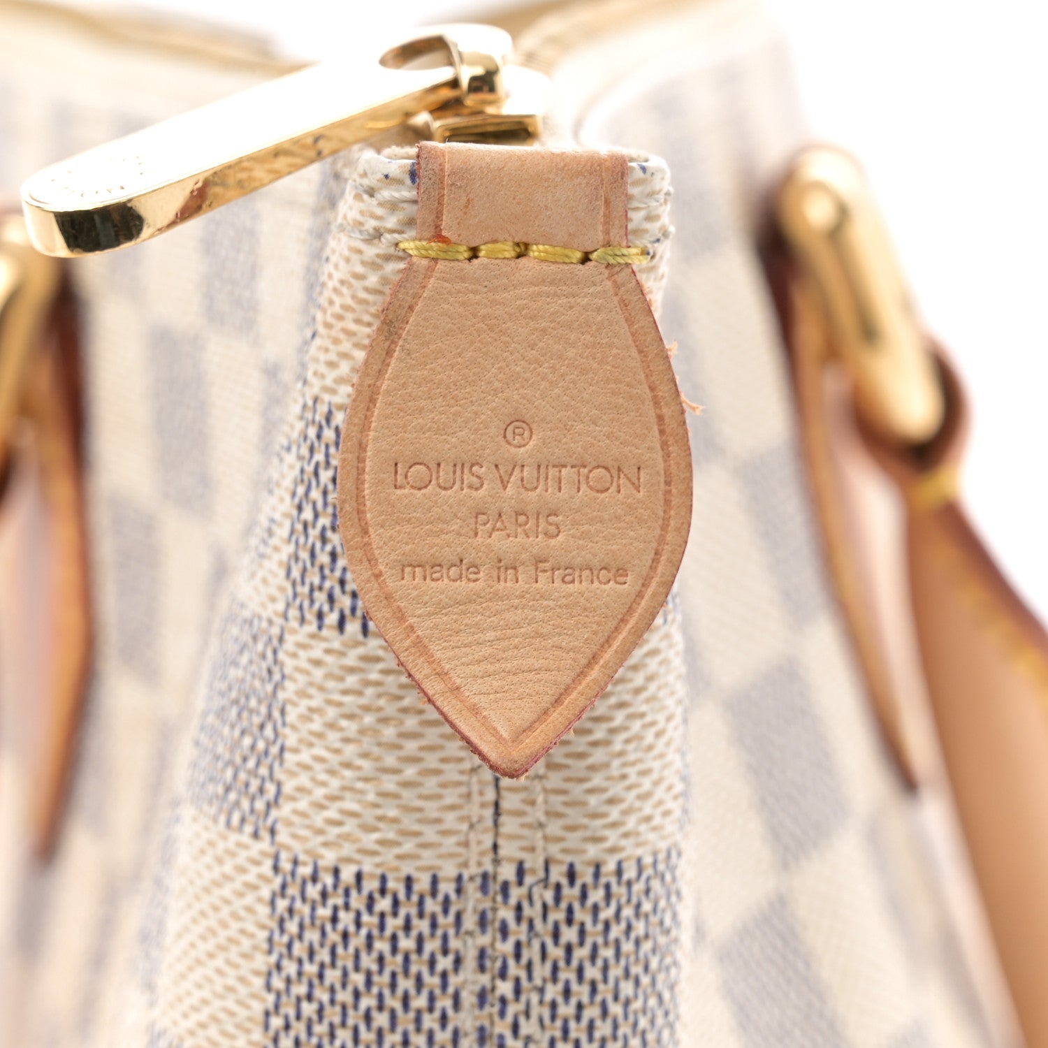 Louis Vuitton Damier Azur Saleya PM 6 of 12