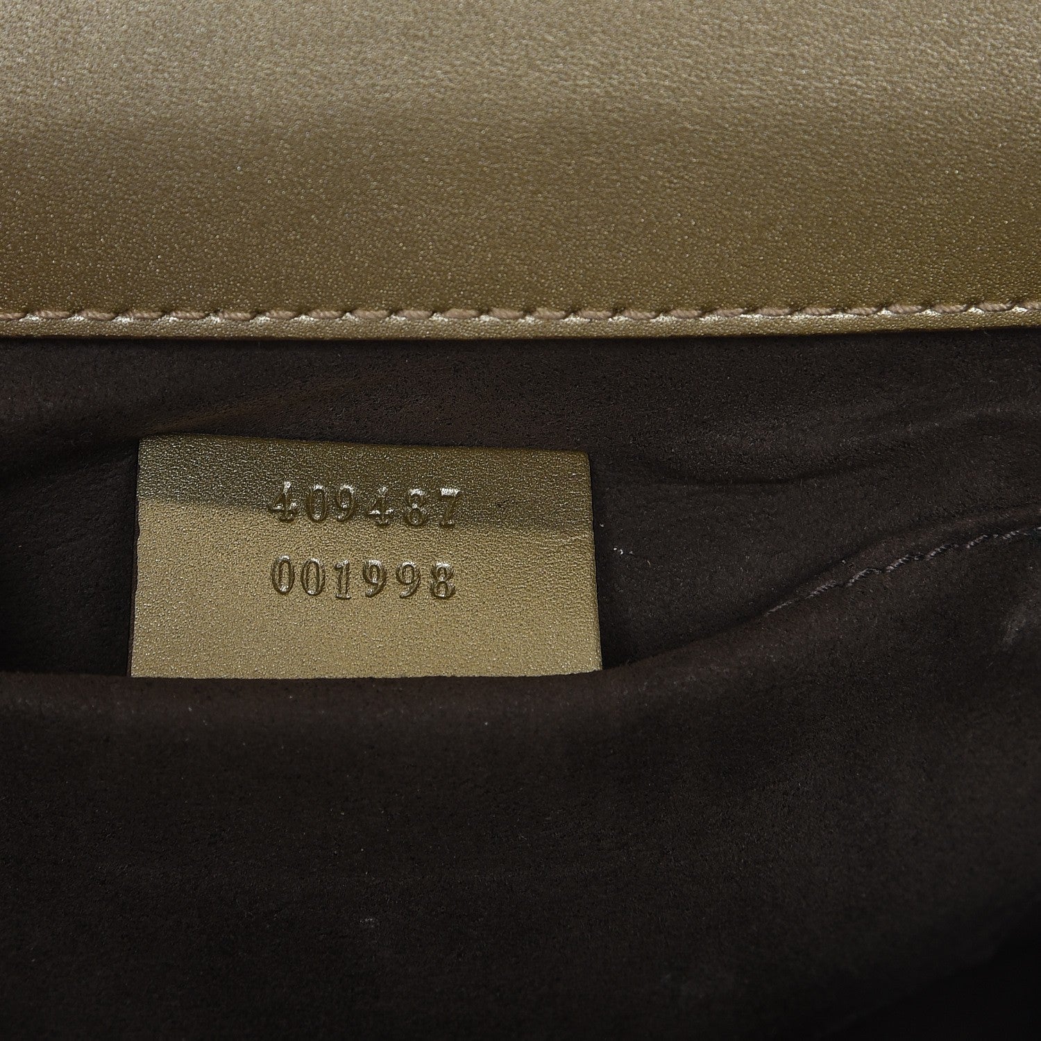 Gucci Galassia Small Padlock Shoulder Bag Platino 7 of 7